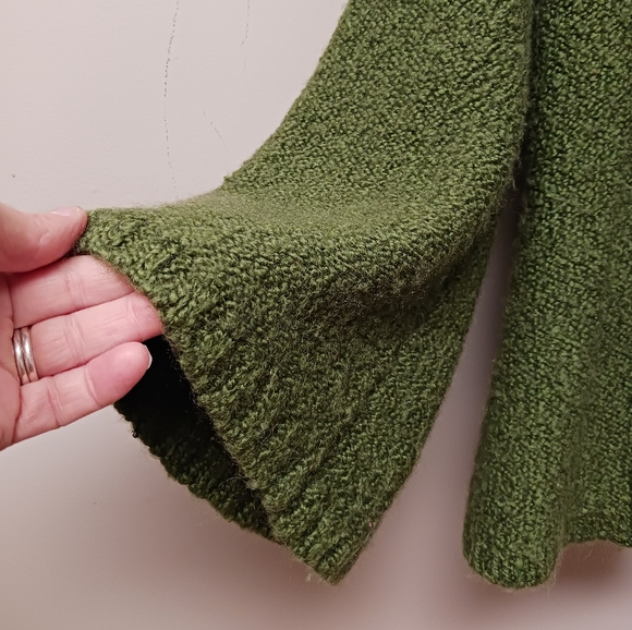 Apt. 9 Cardigan Hoodie Sweater Green Size PL - Picture 5 of 15